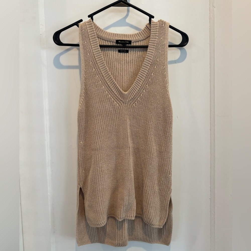 Massimo Dutti Sweater Tank, Size XS Women’s